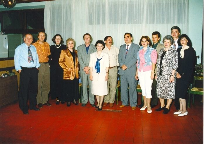 Први наставници Пољопривредне школе Бач, 1995. година
